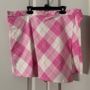 Rue21 Pink Plaid Women's Skort